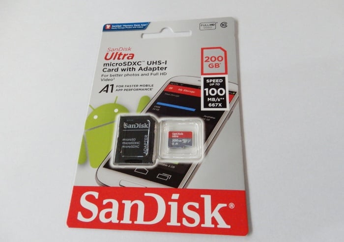サンディスクmicroSDXC 200GBをドラレコZDR-015用に購入 | デフよん